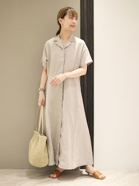 anzuさん（レディース・158cm）の夏コーディネート