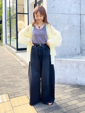 anzuさん（レディース・158cm）の夏コーディネート