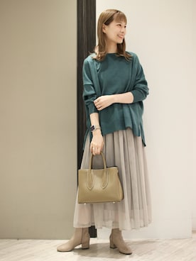 anzuさん（レディース・158cm）の秋コーディネート