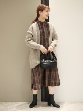 anzuさん（レディース・158cm）の秋コーディネート