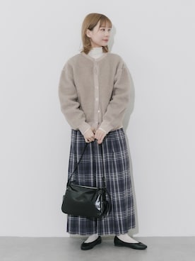 「RODE SKO（ロデスコ）のアイテム」を使った、anzuさん（レディース・158cm）の秋コーディネート