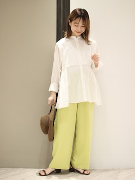 anzuさん（レディース・158cm）の春コーディネート