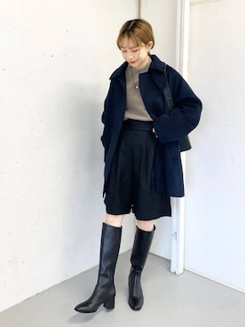 anzuさん(レディース・158cm)の冬コーディネート