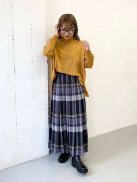 anzuさん（レディース・158cm）の秋コーディネート