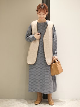 anzuさん（レディース・158cm）の秋コーディネート