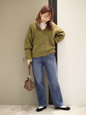 anzuさん（レディース・158cm）の冬コーディネート