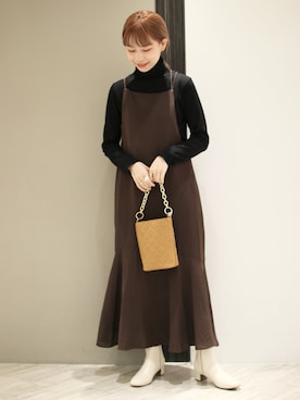 anzuさん（レディース・158cm）の秋コーディネート