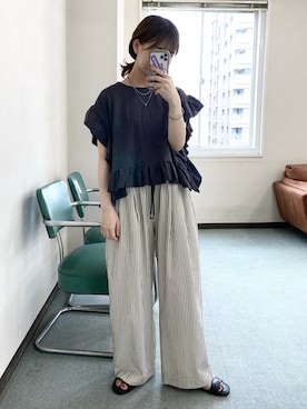 anzuさん(レディース・158cm)の夏コーディネート