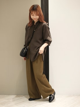 anzuさん（レディース・158cm）の秋コーディネート