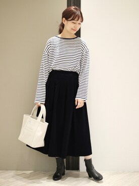 「orcival」｜「アイテム（その他）」を使った、anzuさん（レディース・158cm）の秋コーディネート