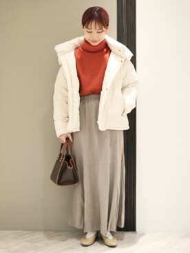 anzuさん（レディース・158cm）の冬コーディネート