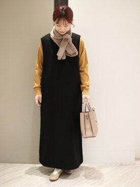 anzuさん（レディース・158cm）の冬コーディネート