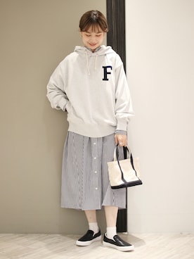 「アイテム（ワンピース/ドレス）」を使った、anzuさん（レディース・158cm・20代）の冬コーディネート