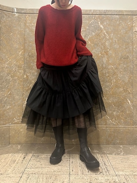 「HIMIKO（ヒミコ）のアイテム」を使った、HIMIKO　髙島屋 日本橋店さん（レディース・160cm）の秋コーディネート