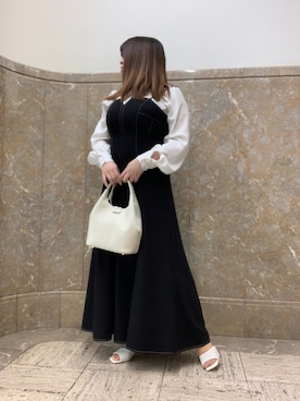 「NICAL（ニカル）のアイテム」を使った、HIMIKO　髙島屋 日本橋店さん（レディース・160cm）の春コーディネート