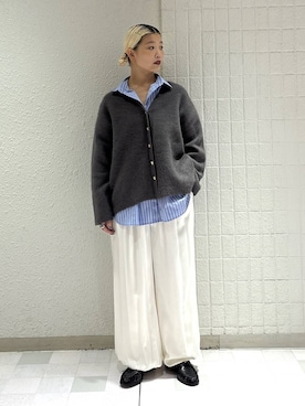 「A part by（アパートバイ）のアイテム（ネックレス）」を使った、sayakaさん（レディース・158cm）の秋コーディネート