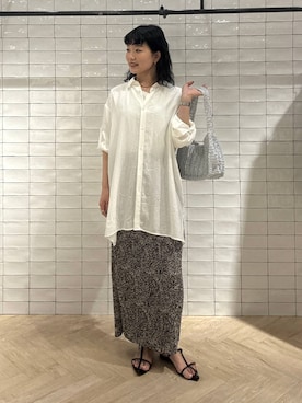 「アイテム（スカート）」を使った、sayakaさん（レディース・158cm・20代）の春コーディネート
