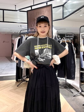 「A part by（アパートバイ）のアイテム」を使った、sayakaさん（レディース・158cm）の春コーディネート