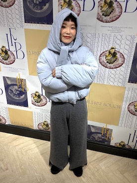 「アイテム（スリッポン）」を使った、sayakaさん（レディース・158cm・20代）の秋コーディネート