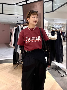 「A part by（アパートバイ）のアイテム」を使った、sayakaさん（レディース・158cm）の春コーディネート