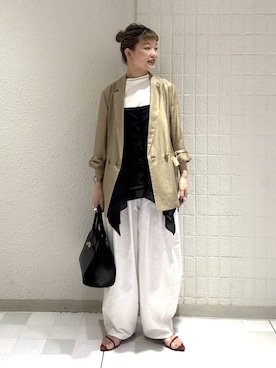 sayakaさん（レディース・158cm）の春コーディネート