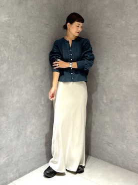 「A part by（アパートバイ）のアイテム（スニーカー）」を使った、sayakaさん（レディース・158cm）の秋コーディネート