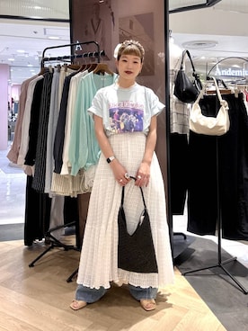 「A part by（アパートバイ）のアイテム」を使った、sayakaさん（レディース・158cm）の春コーディネート