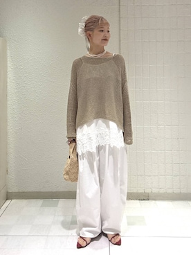 sayakaさん（レディース・158cm）の春コーディネート