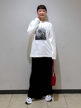 「A part by（アパートバイ）のアイテム（スニーカー）」を使った、sayakaさん（レディース・158cm）の秋コーディネート