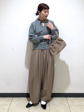 sayakaさん（レディース・158cm）の冬コーディネート