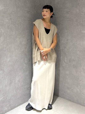 「アイテム（スニーカー）」を使った、sayakaさん（レディース・158cm・20代）の秋コーディネート