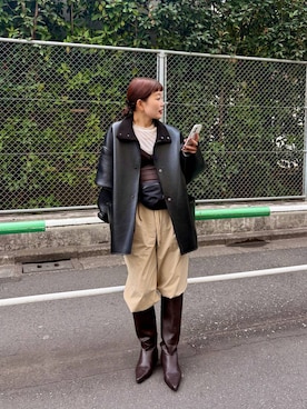 sayakaさん（レディース・158cm）の冬コーディネート