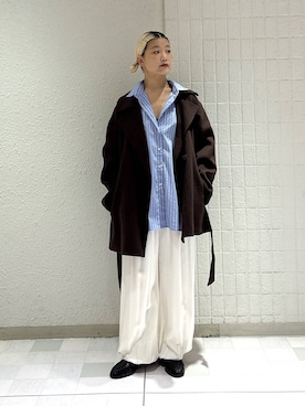 「A part by（アパートバイ）のアイテム（ネックレス）」を使った、sayakaさん（レディース・158cm）の秋コーディネート