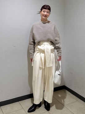 sayakaさん（レディース・158cm）の冬コーディネート