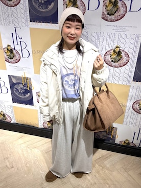 「アイテム（スリッポン）」を使った、sayakaさん（レディース・158cm・20代）の秋コーディネート