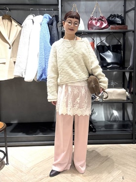 「アイテム（チュニック）」を使った、sayakaさん（レディース・158cm・20代）の冬コーディネート