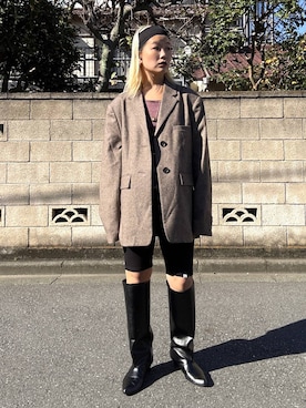 「eL（エル）のアイテム」を使った、sayakaさん（レディース・158cm）の秋コーディネート