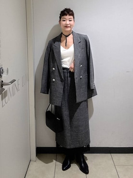 sayakaさん（レディース・158cm）の冬コーディネート