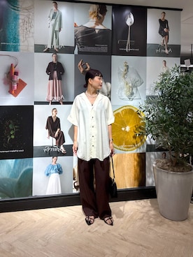 「A part by（アパートバイ）のアイテム」を使った、sayakaさん（レディース・158cm）の夏コーディネート