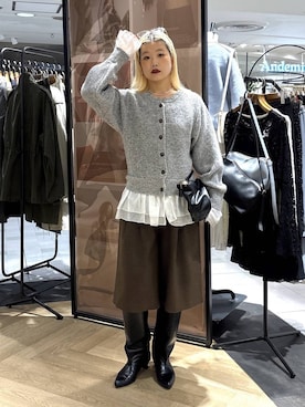 「eL（エル）のアイテム」を使った、sayakaさん（レディース・158cm）の秋コーディネート
