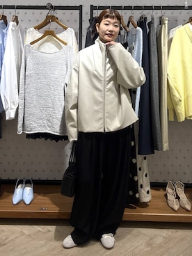 sayakaさん（レディース・158cm）の冬コーディネート