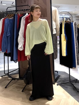 sayakaさん（レディース・158cm）の春コーディネート