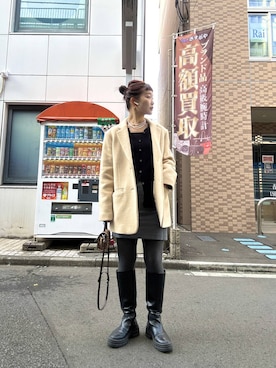 sayakaさん（レディース・158cm）の冬コーディネート