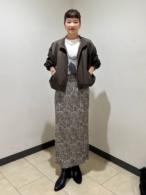 セットアップ対応】ナイロンバルーンブルゾン（ブルゾン）｜A part by