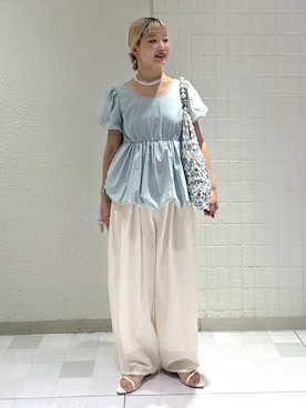 sayakaさん(レディース・158cm)の夏コーディネート
