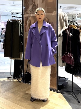 「A part by（アパートバイ）のアイテム（ブーツ）」を使った、sayakaさん（レディース・158cm）の秋コーディネート