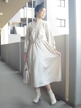 たま🥚ゆっこさん（レディース・165cm）の春コーディネート