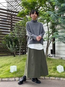 BLACKBYMOUSSY_staffさん（レディース・160cm）の秋コーディネート