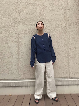 BLACKBYMOUSSY_staffさん(レディース・160cm)の夏コーディネート