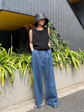BLACKBYMOUSSY_staffさん（レディース・158cm）の春コーディネート